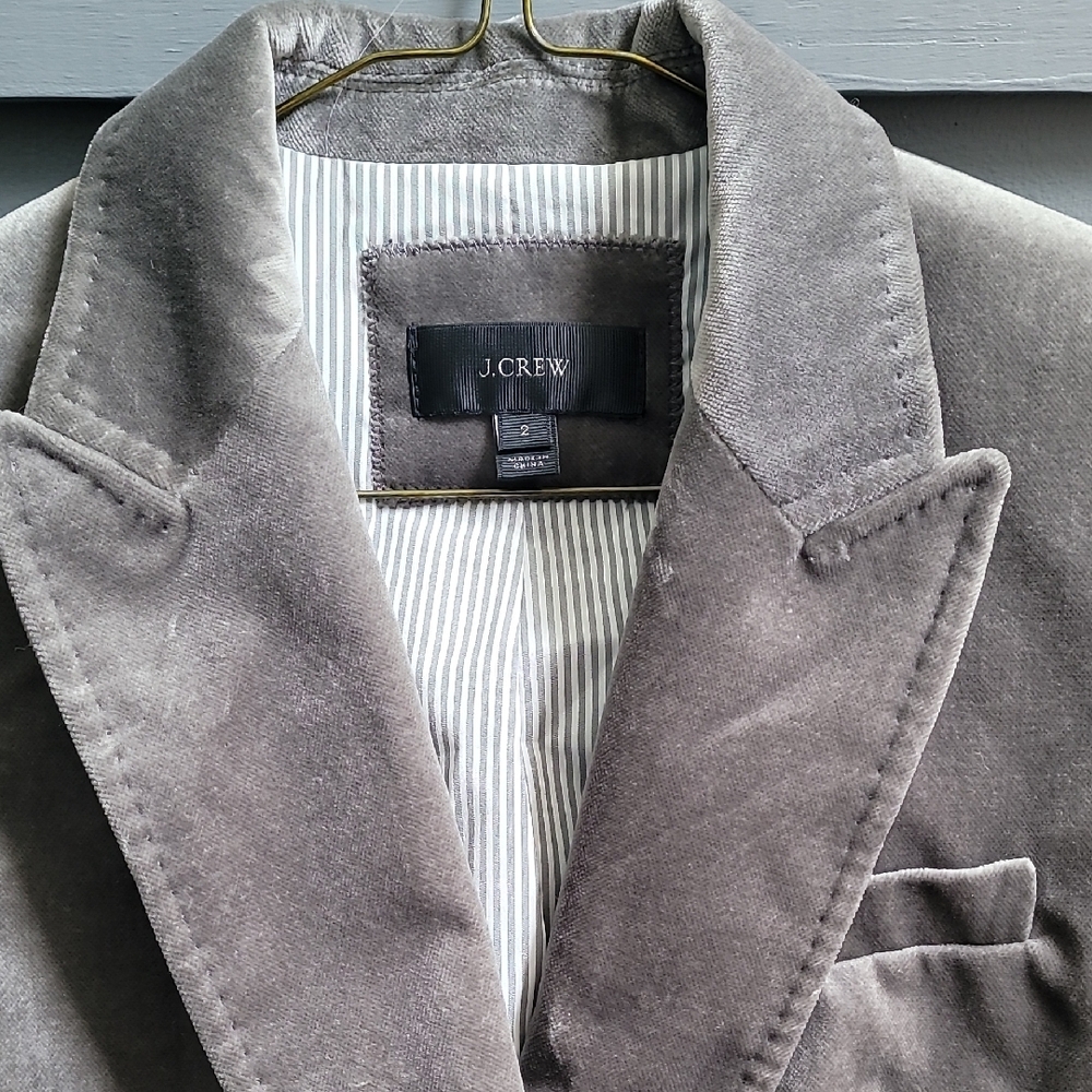 J. Crew Gray Women's Jacket Size 2
